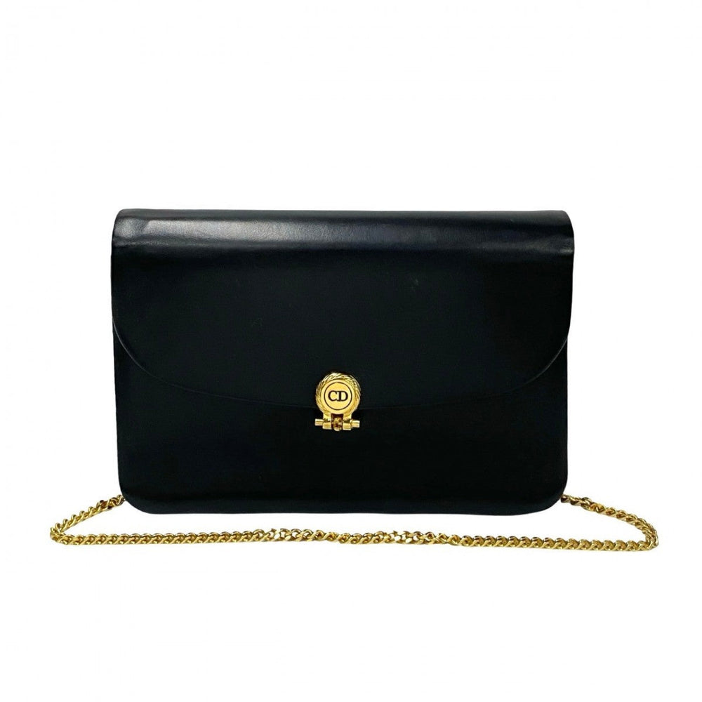 Dior Shoulder Bag leather black
