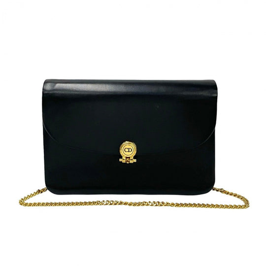 Dior Shoulder Bag leather black
