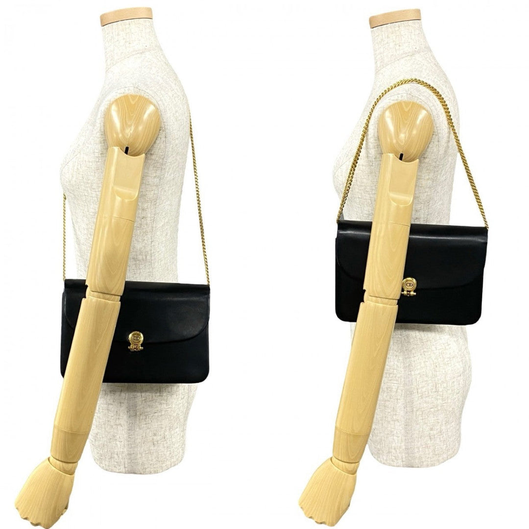 Dior Shoulder Bag leather black