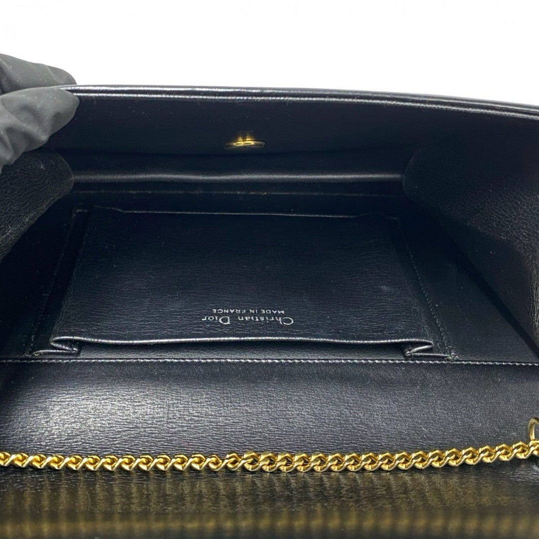 Dior Shoulder Bag leather black