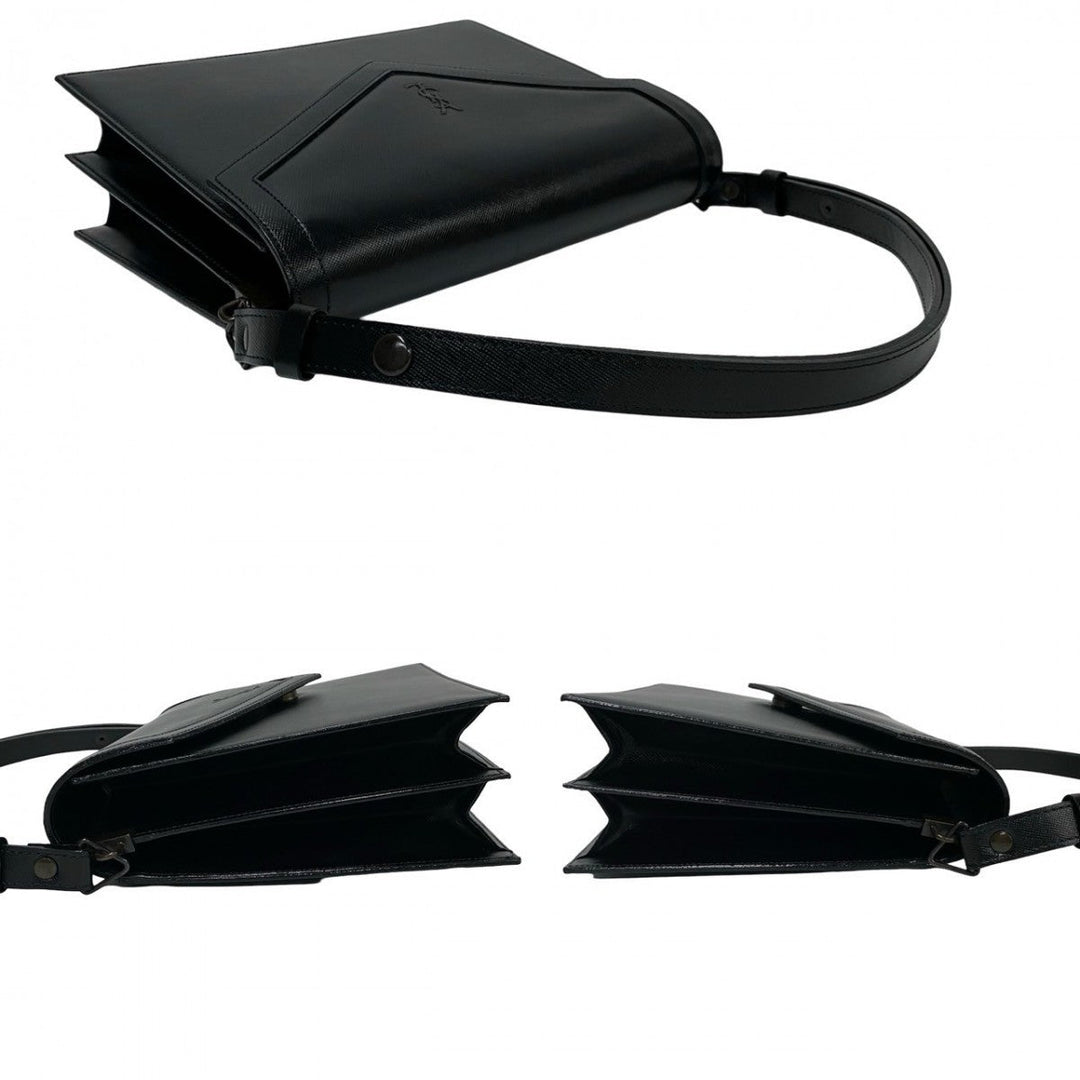 YVES SAINT LAURENT Handbag leather black