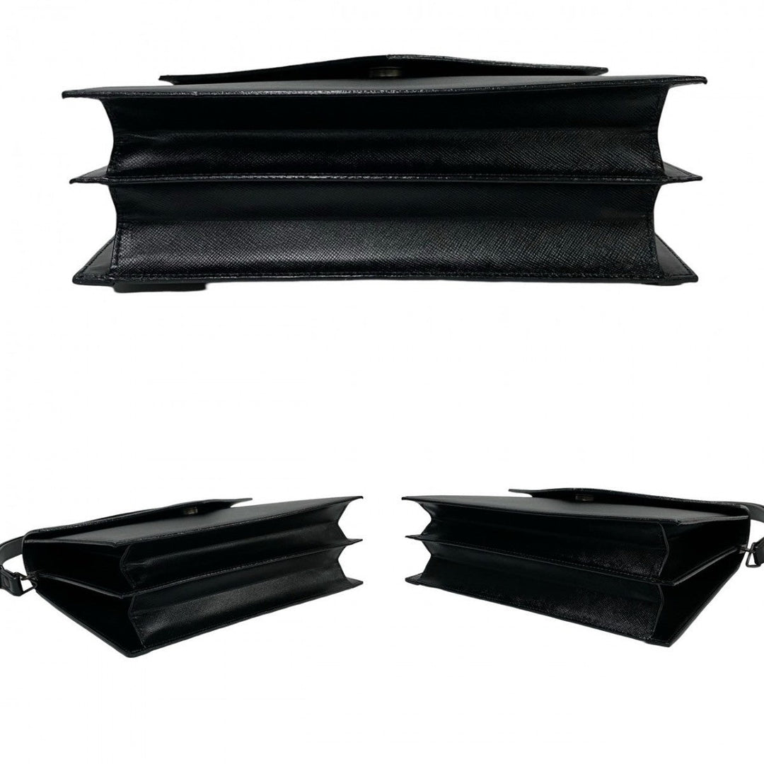 YVES SAINT LAURENT Handbag leather black
