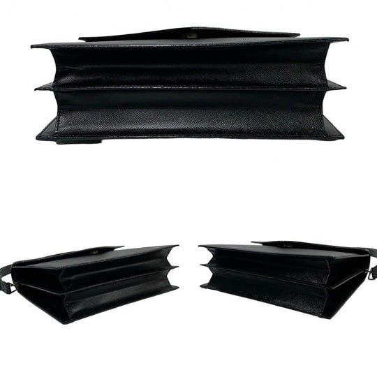 YVES SAINT LAURENT Handbag leather black