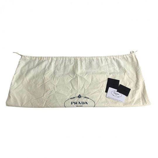 PRADA Shoulder Bag leather black
