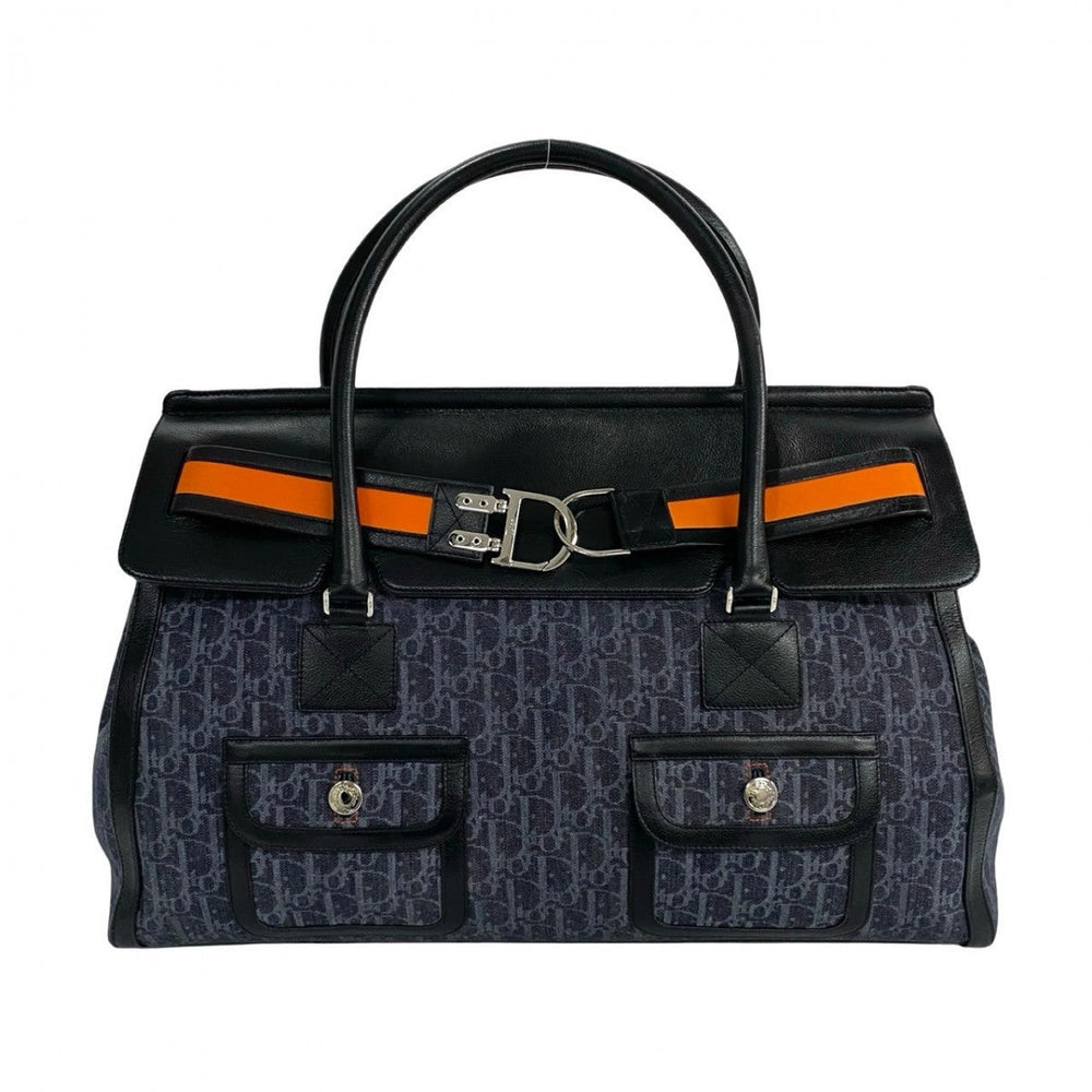 Dior Tote Bag denim Navy Flight Line