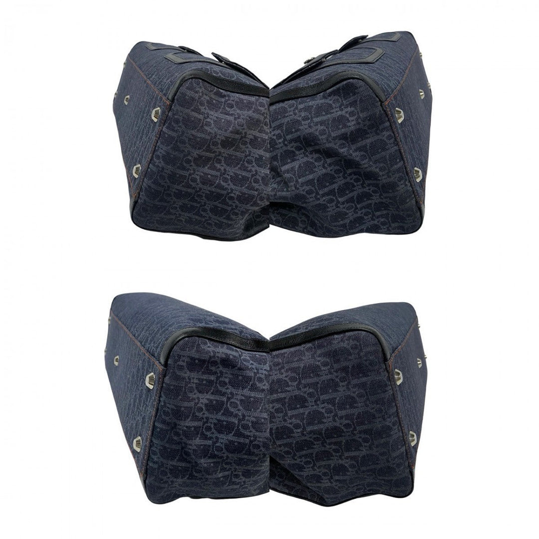 Dior Tote Bag denim Navy Flight Line