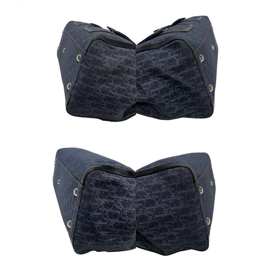 Dior Tote Bag denim Navy Flight Line