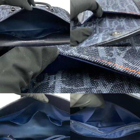 Dior Tote Bag denim Navy Flight Line