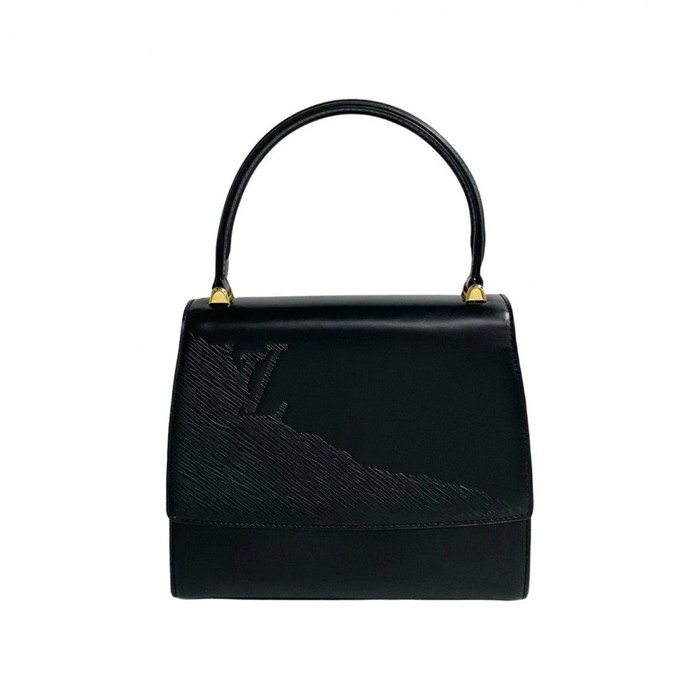 LOUIS VUITTON Handbag leather black Opera Athens