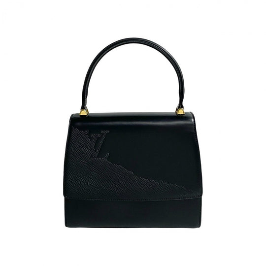 LOUIS VUITTON Handbag leather black Opera Athens