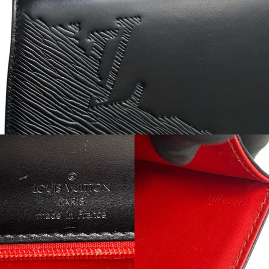 LOUIS VUITTON Handbag leather black Opera Athens