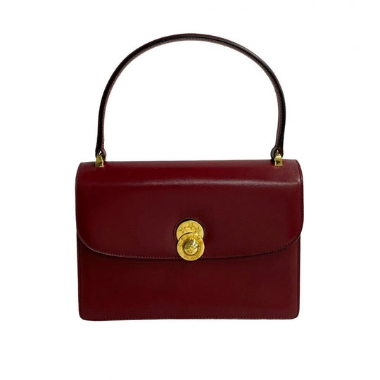 CELINE Handbag leather wine-red
