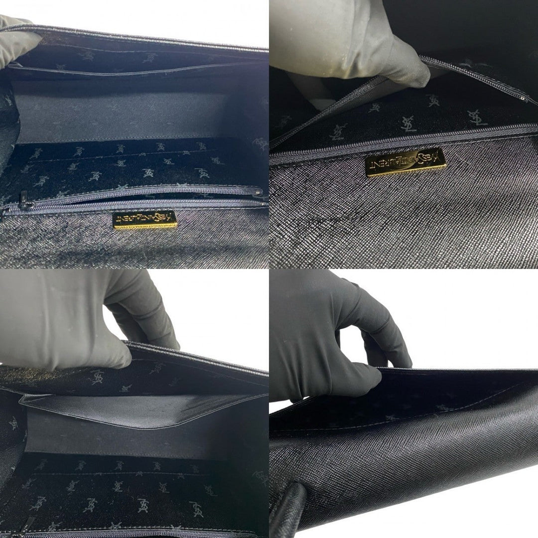 YVES SAINT LAURENT Handbag leather black