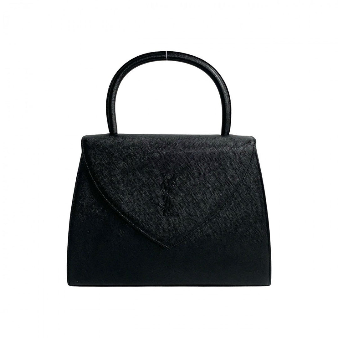 YVES SAINT LAURENT Handbag leather black