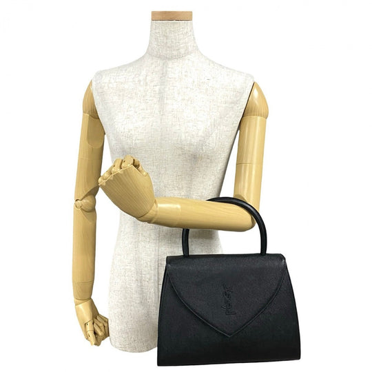 YVES SAINT LAURENT Handbag leather black