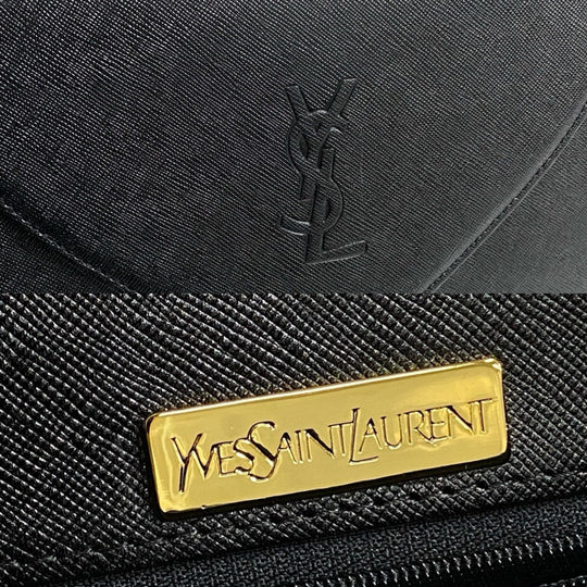 YVES SAINT LAURENT Handbag leather black