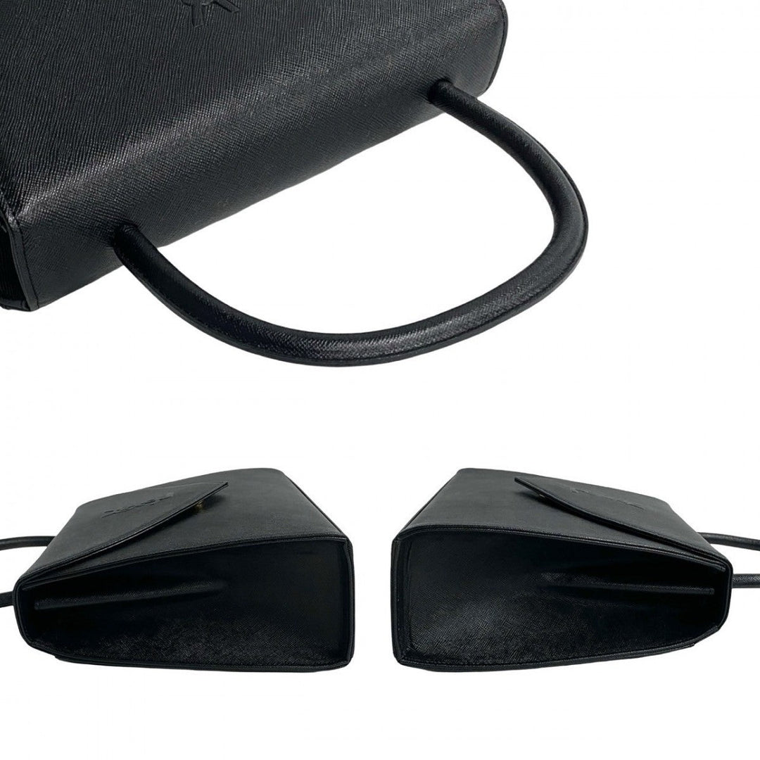 YVES SAINT LAURENT Handbag leather black