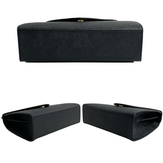 YVES SAINT LAURENT Handbag leather black