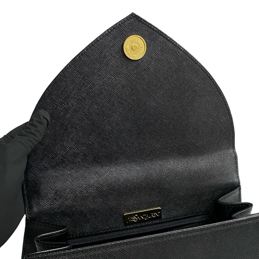 YVES SAINT LAURENT Handbag leather black