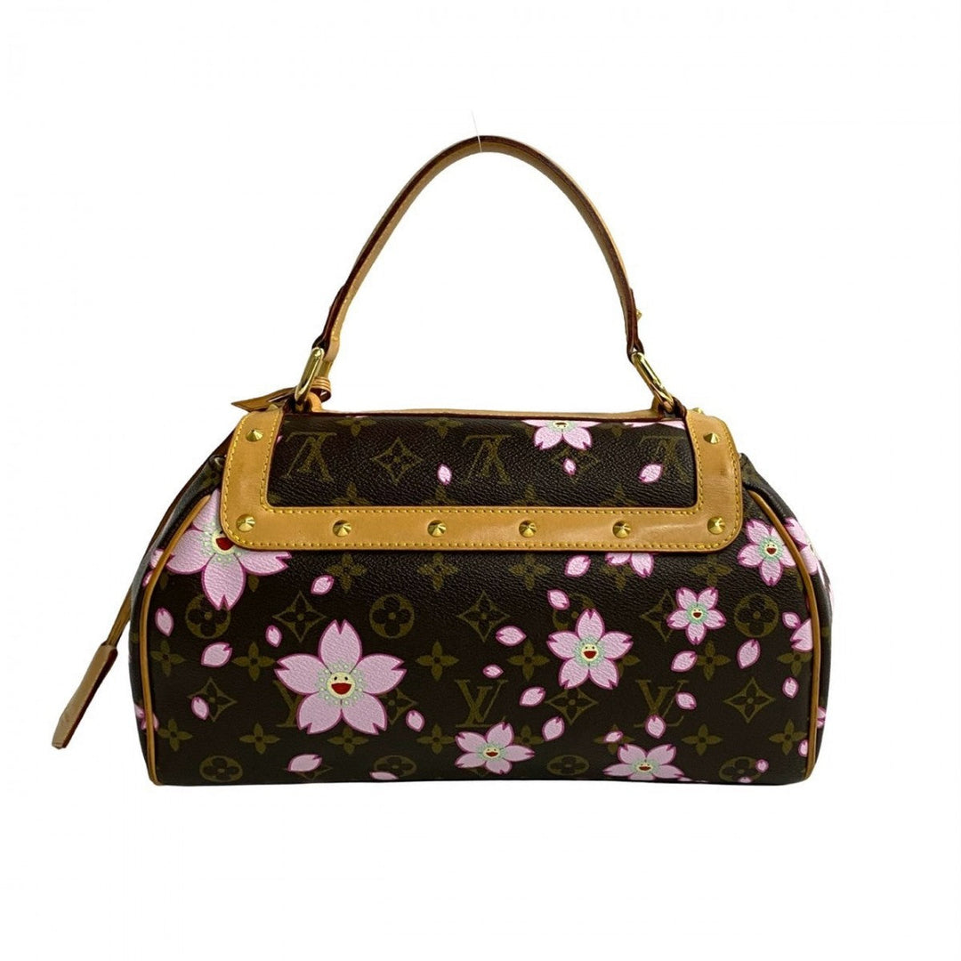 LOUIS VUITTON Handbag leather Brown Monogram Sac/Retro PM