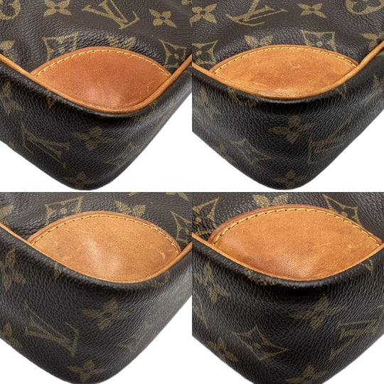 LOUIS VUITTON business bag M51845 Monogram canvas Brown Compiegne 28 Used Authentic