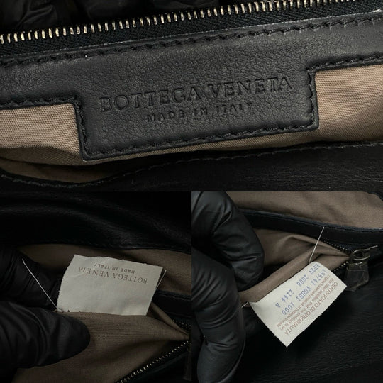 BOTTEGAVENETA Boston Duffel bag leather black