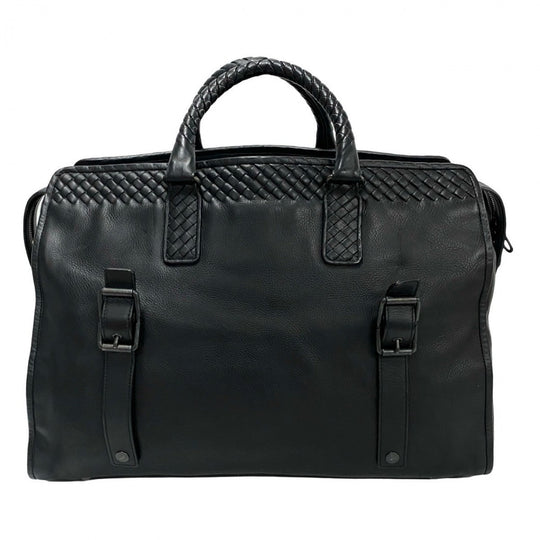 BOTTEGAVENETA Boston Duffel bag leather black