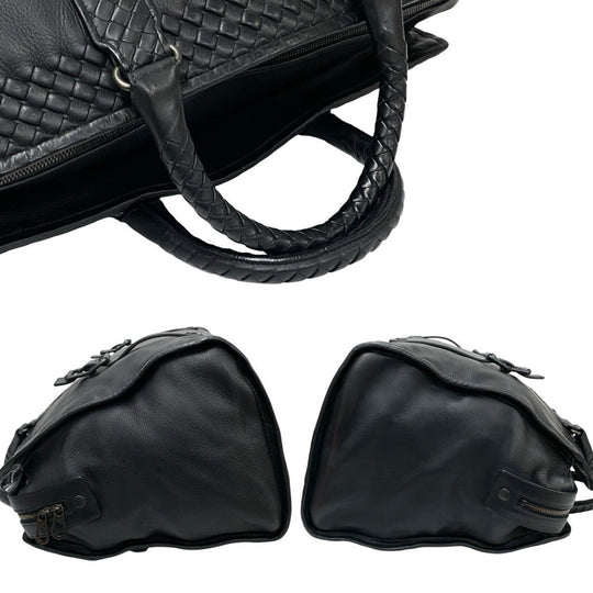 BOTTEGAVENETA Boston Duffel bag leather black