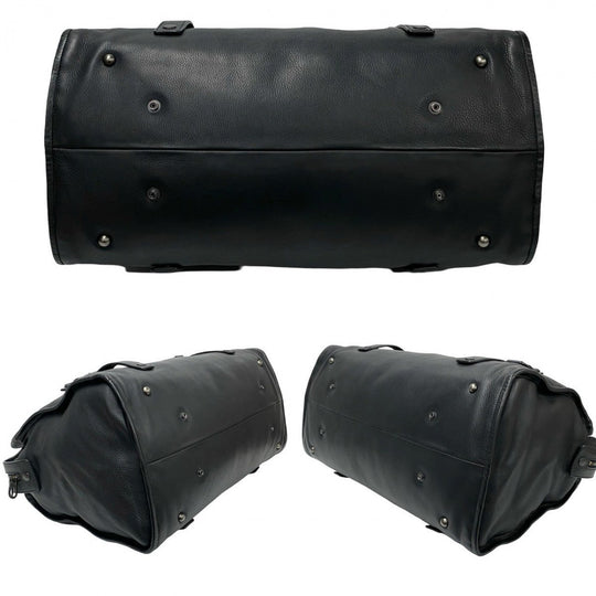 BOTTEGAVENETA Boston Duffel bag leather black