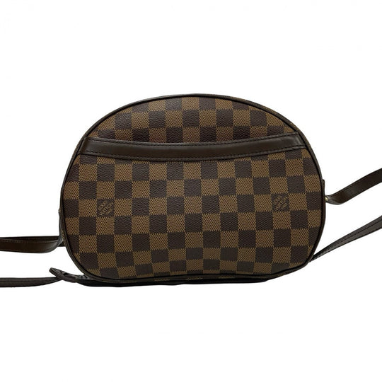 LOUIS VUITTON Shoulder Bag leather Brown Damier Blois