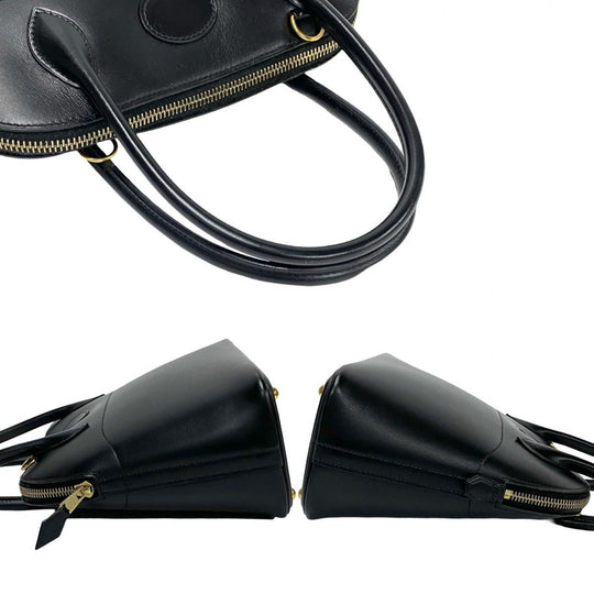 HERMES Shoulder Bag Box scarf black Bored 27