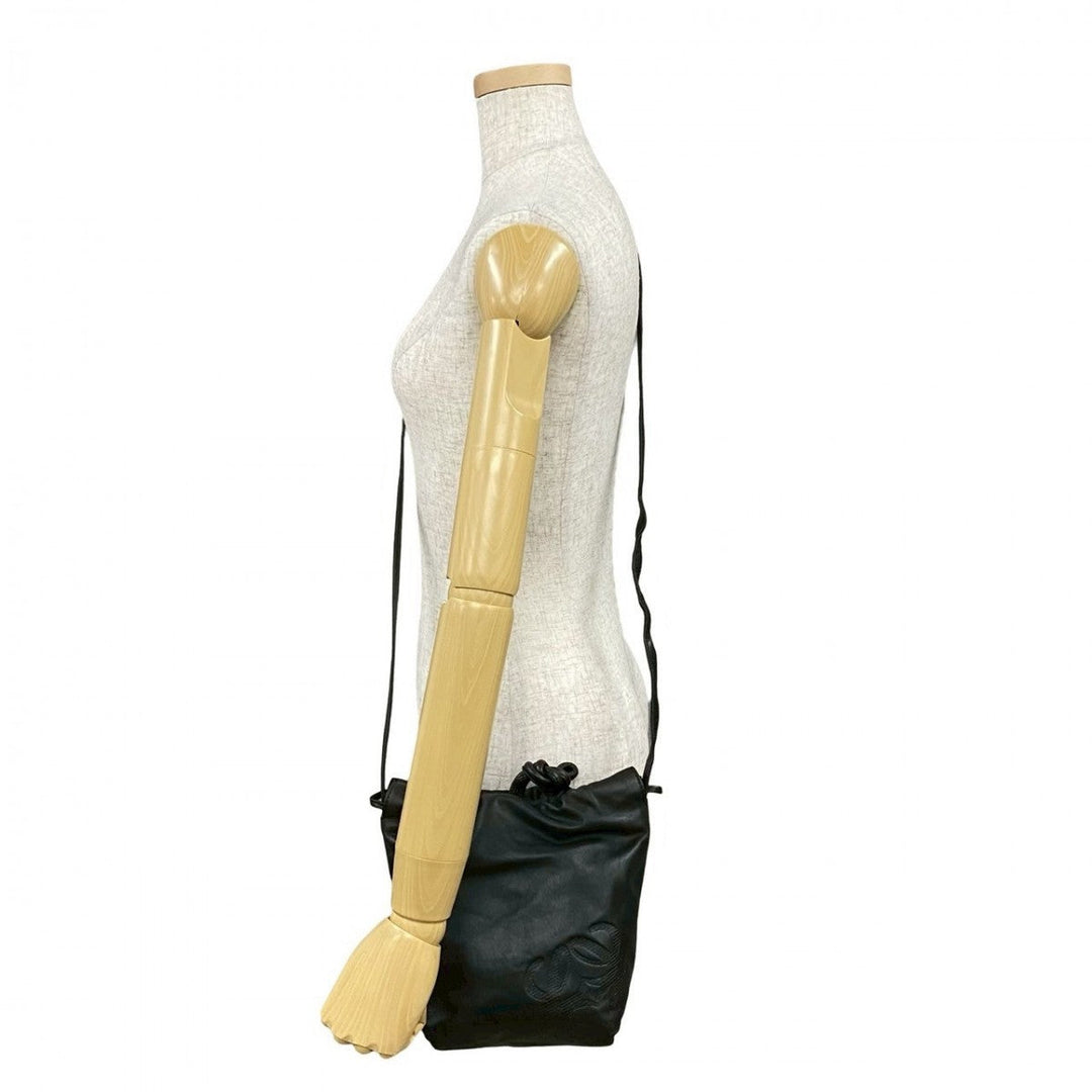 LOEWE Shoulder Bag leather black
