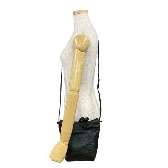 LOEWE Shoulder Bag leather black