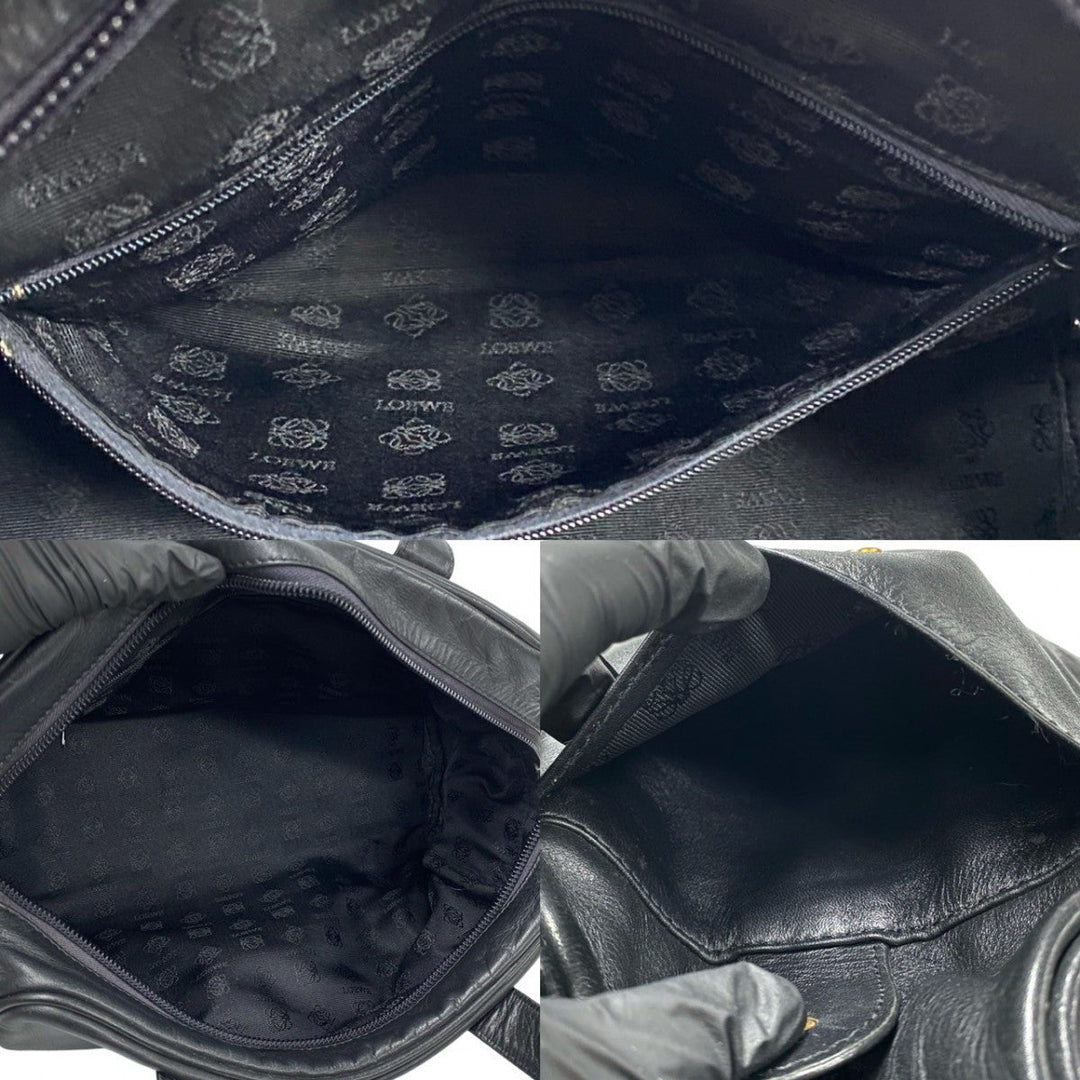 LOEWE Handbag leather black Amazonas