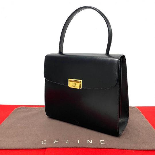 CELINE Handbag Calfskin black