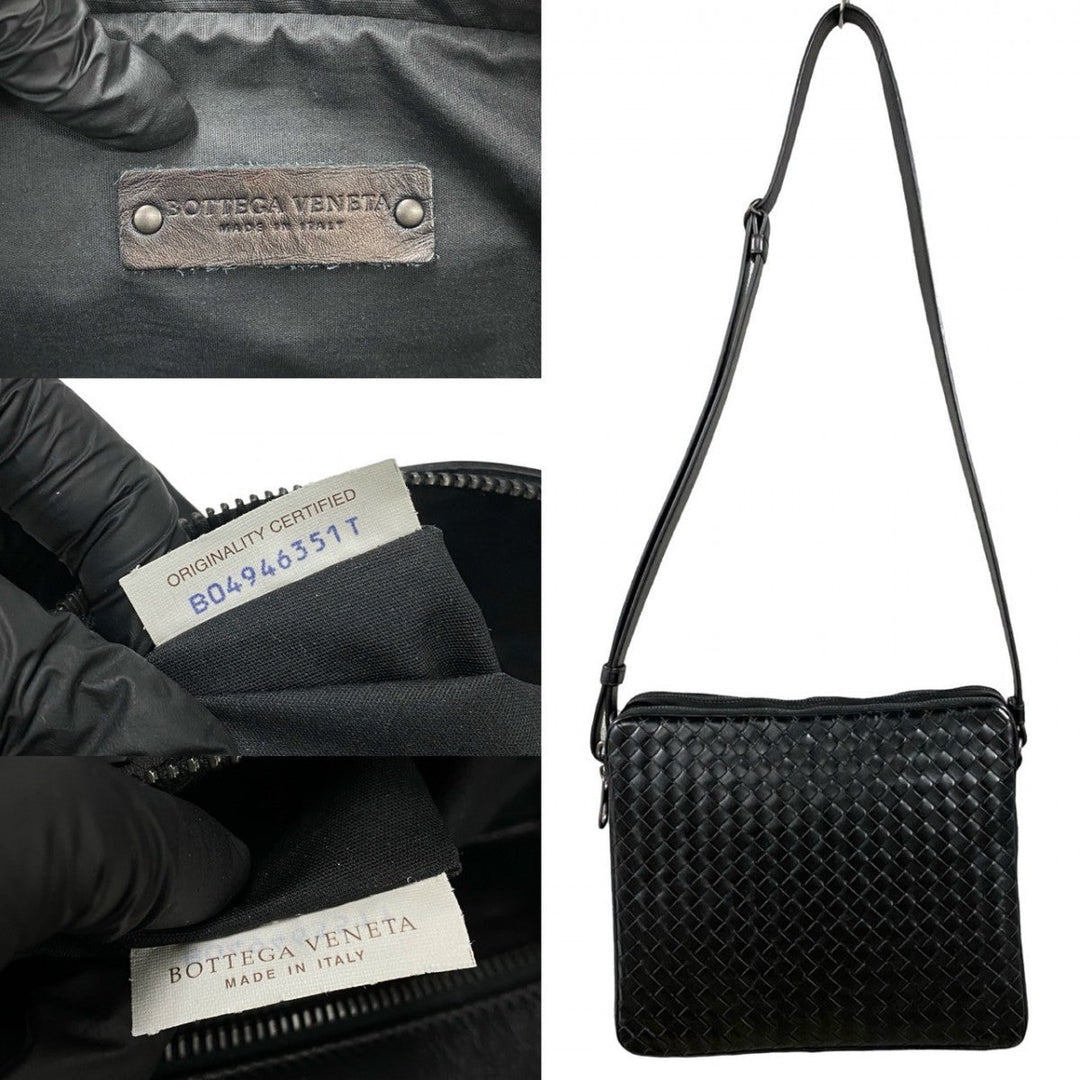 BOTTEGAVENETA Shoulder Bag leather black