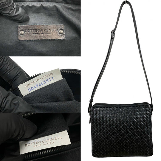 BOTTEGAVENETA Shoulder Bag leather black