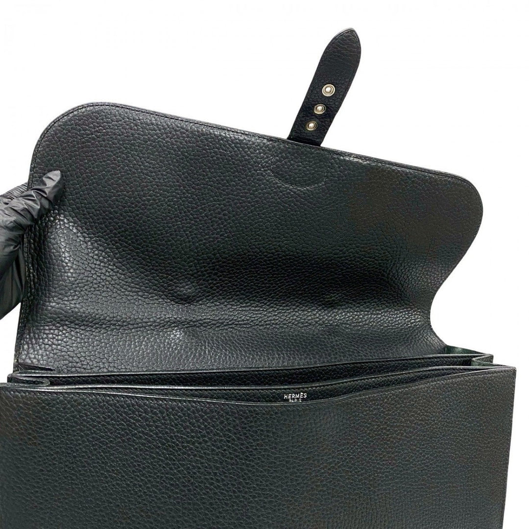 HERMES Business bag Fjord black Sac Adepesh 41