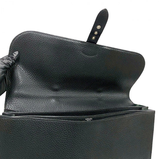 HERMES Business bag Fjord black Sac Adepesh 41
