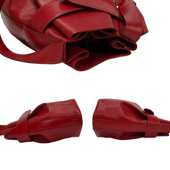 LOUIS VUITTON Shoulder Bag Epi Leather Red Epi Sac de Paul PM