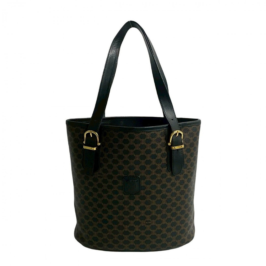 CELINE Tote Bag leather black