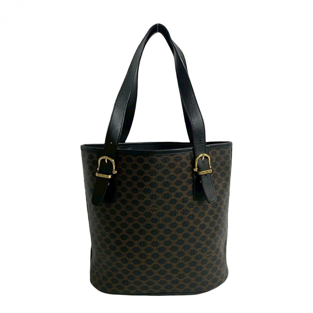 CELINE Tote Bag leather black