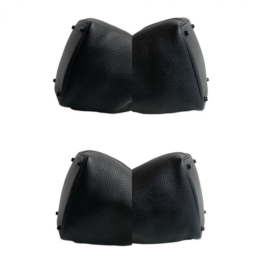 HERMES Handbag Taurillon Clemence black Picotin Lock Monochrome PM