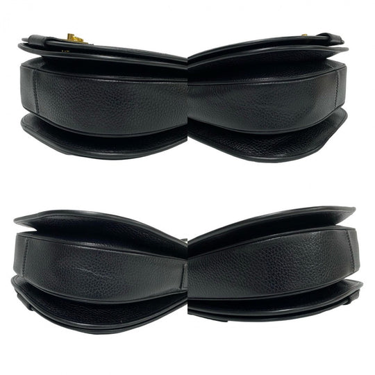 CELINE Shoulder Bag leather black