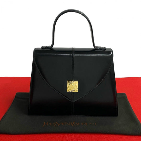 YVES SAINT LAURENT Handbag leather black