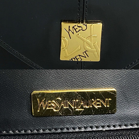 YVES SAINT LAURENT Handbag leather black