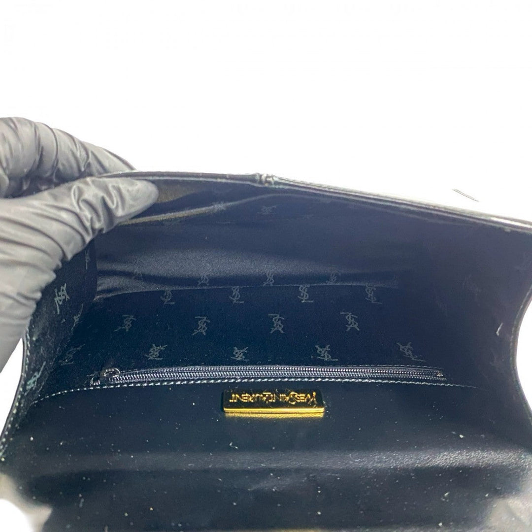 YVES SAINT LAURENT Handbag leather black