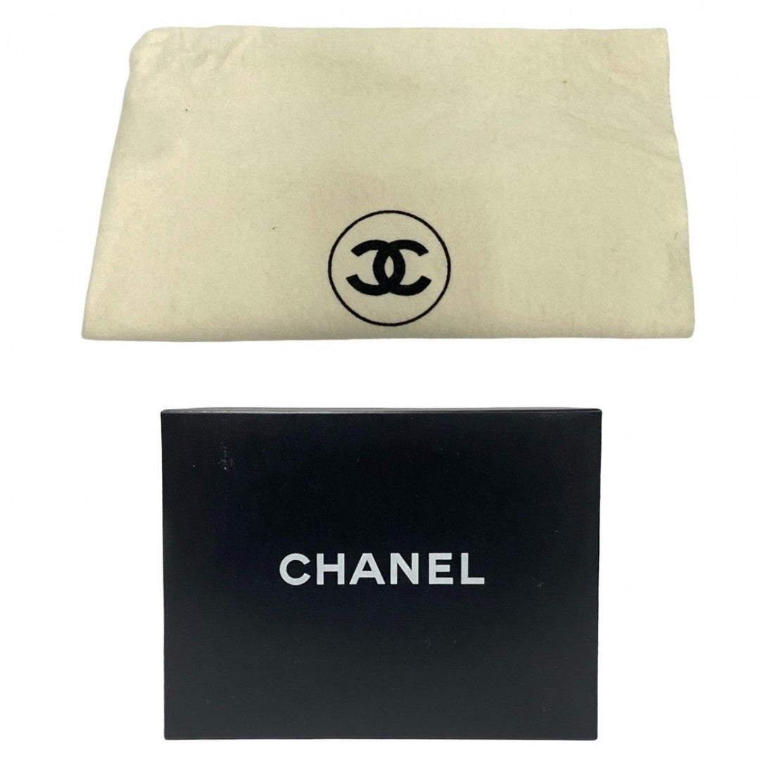 CHANEL Shoulder Bag lambskin black Matrasse