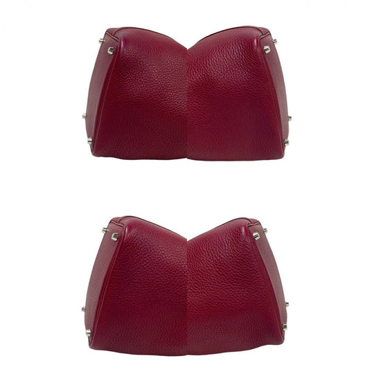 HERMES Handbag Taurillon Clemence pink Picotan Lock PM