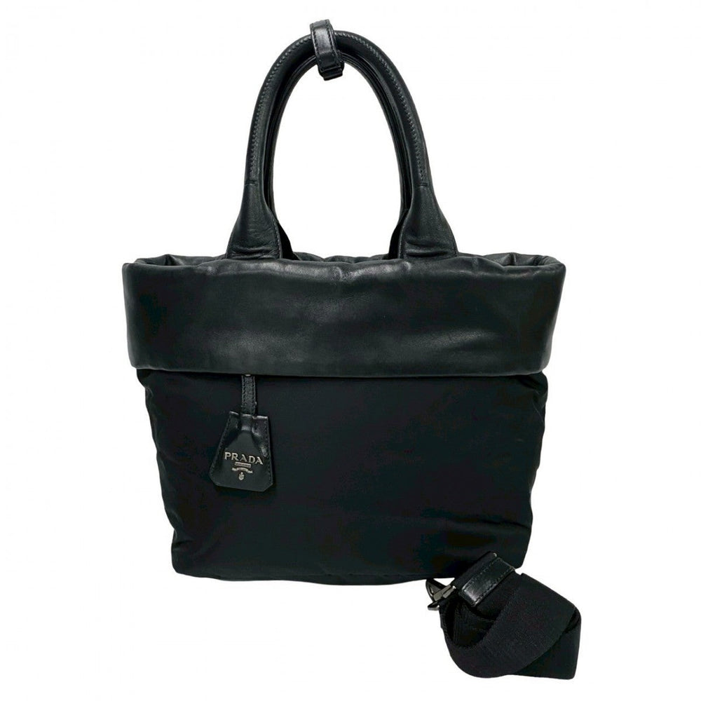 PRADA Shoulder Bag Nylon black